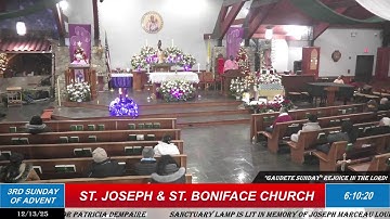 THIRD SUNDAY OF ADVENT   12-13-25    5PM  MASS