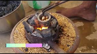 Gold Melting - Traditional Way of Gold Melting | How to Make 22K Gold | #04 |