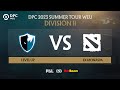 ES DPC 2023 WEU Summer Tour Division 2 Bo3 Level UP vs ex Monaspa Game 2