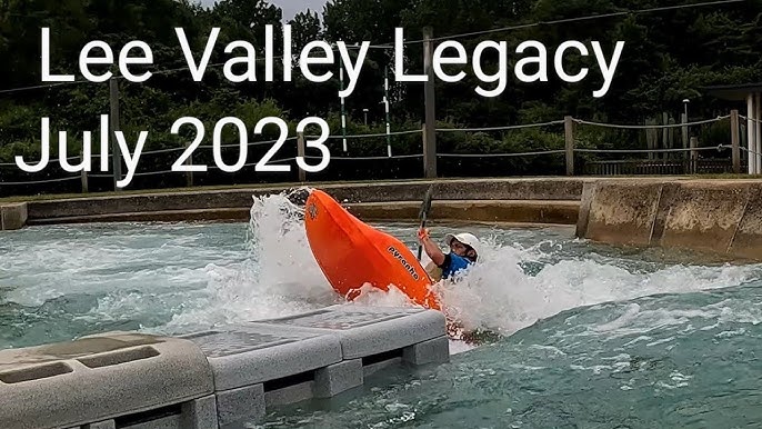 Hydrospeeding and team building activities at Lee Valley White Water Center  