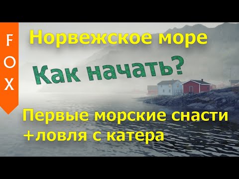 Первые морские снасти, начинаем правильно. Норвежское море, РР4.