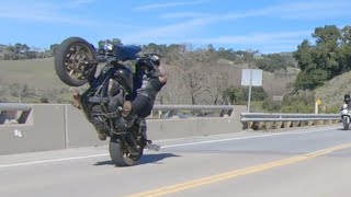 Arroyo Grande to Lopez Lake on Superbowl Sunday