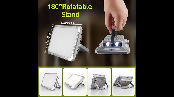 GearUP KXK-686 Rechargeable Multifunctional Work Light (50W) Full Review| Royal Gadget BD