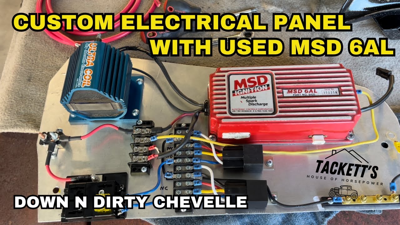 Down N Dirty | 64 Chevelle Build: 20 Year Old MSD 6AL Ignition Box