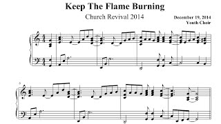 Keep The Flame Burning in My Heart - Accompaniment/Minus One/Instrumental
