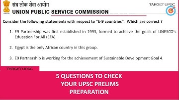 18th June 2021 Mock Questions for UPSC Prelims | Useful for all Competitive Exams