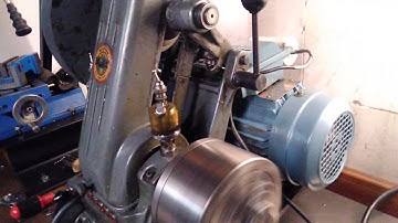 Myford ML7 lathe with ABB 0.75 kW motor