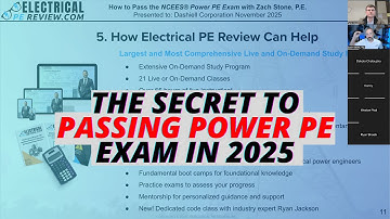 How to Pass the NCEES® Power PE Exam in 2025 (with Zach Stone, P.E.)