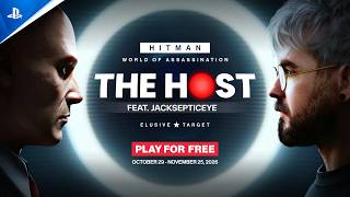 Hitman World of Assassination - The Host Elusive Target Launch Trailer | PS5, PS4 & PS VR2 Games