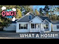 WHAT A HOME! I'm truly blown away by this modular home! Step inside with me! Home Tour