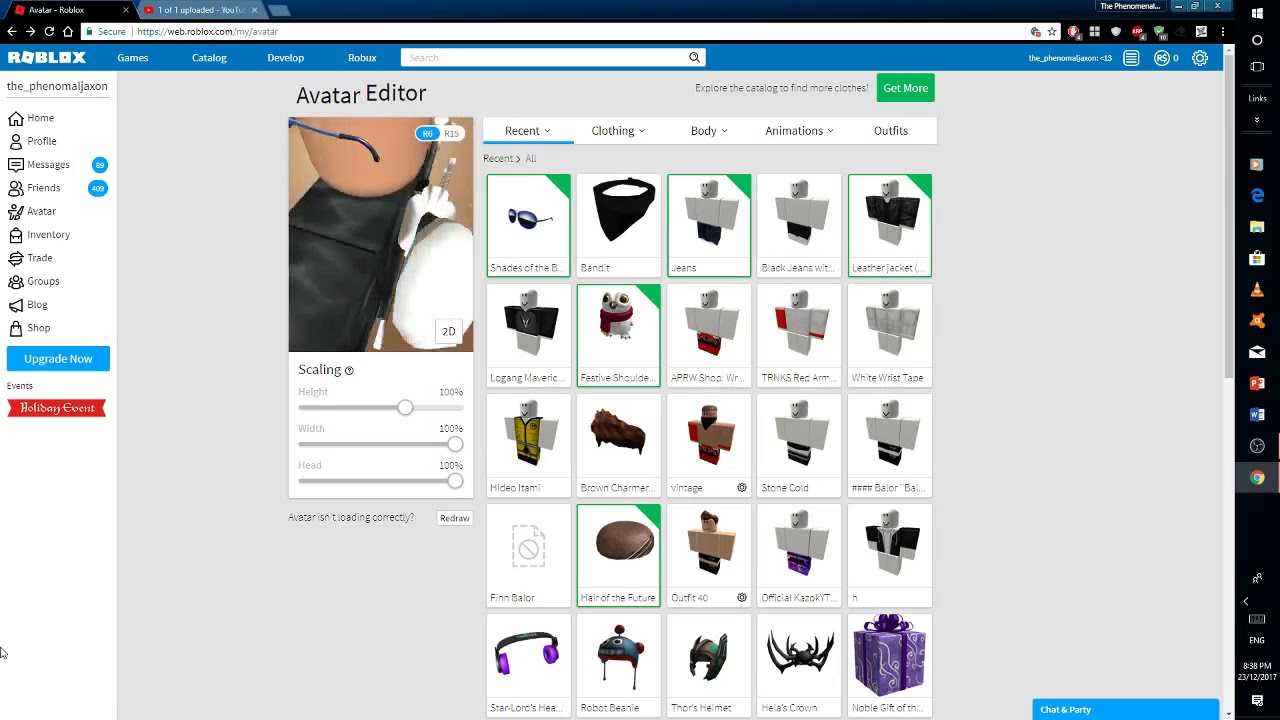My New Roblox Avatarwhen Im Not In Wrestling Games - 