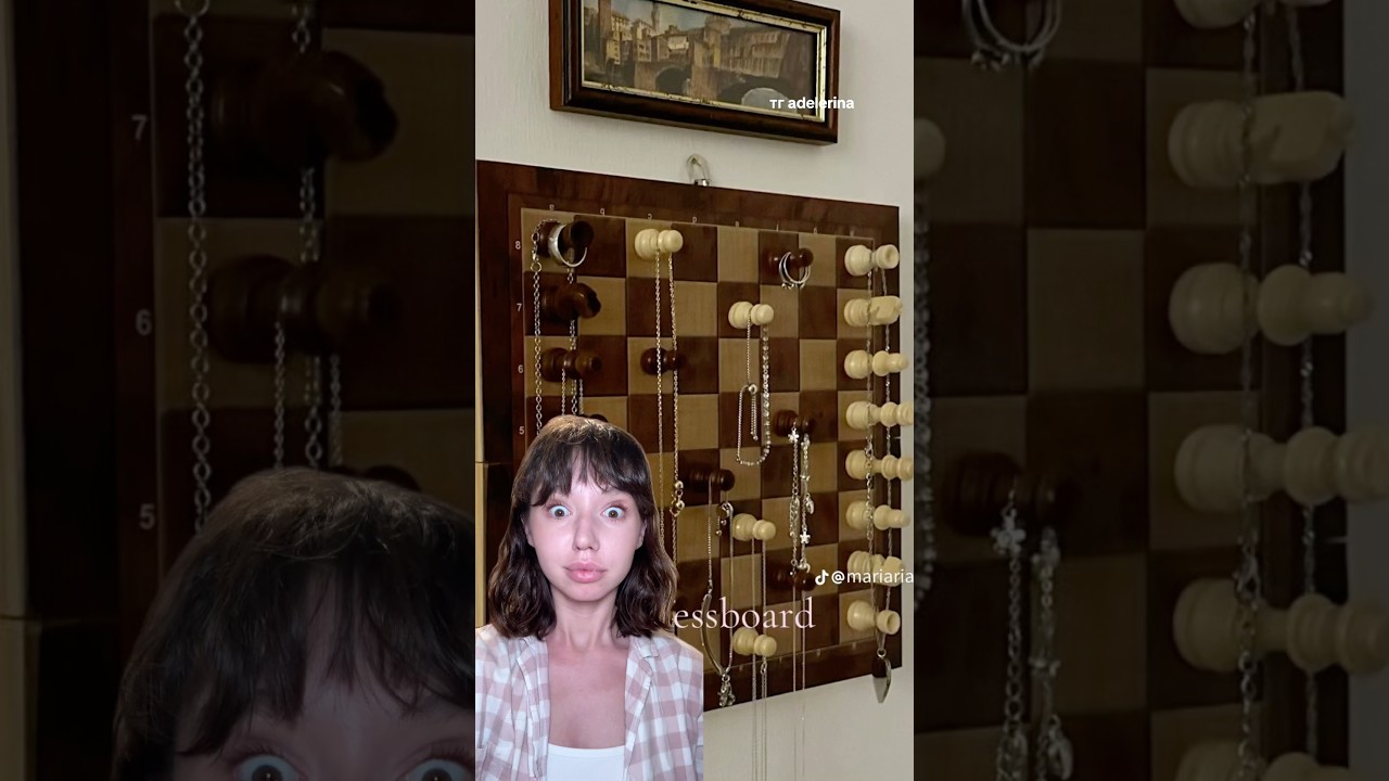 шахматная доска для украшений! 