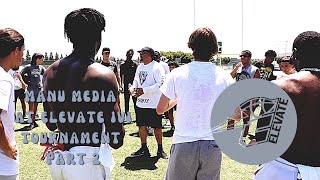 Manu Media at Elevate 1v1 tournament Pt 2 Upper Class at McNair High School Stockton Ca - Raw Clips