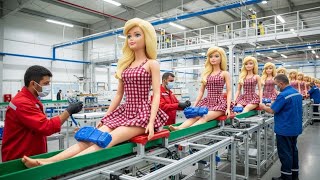 Inside the China's Barbie Doll Factory: From Plastic Pellets to Finished Fashion Doll (Full Process)