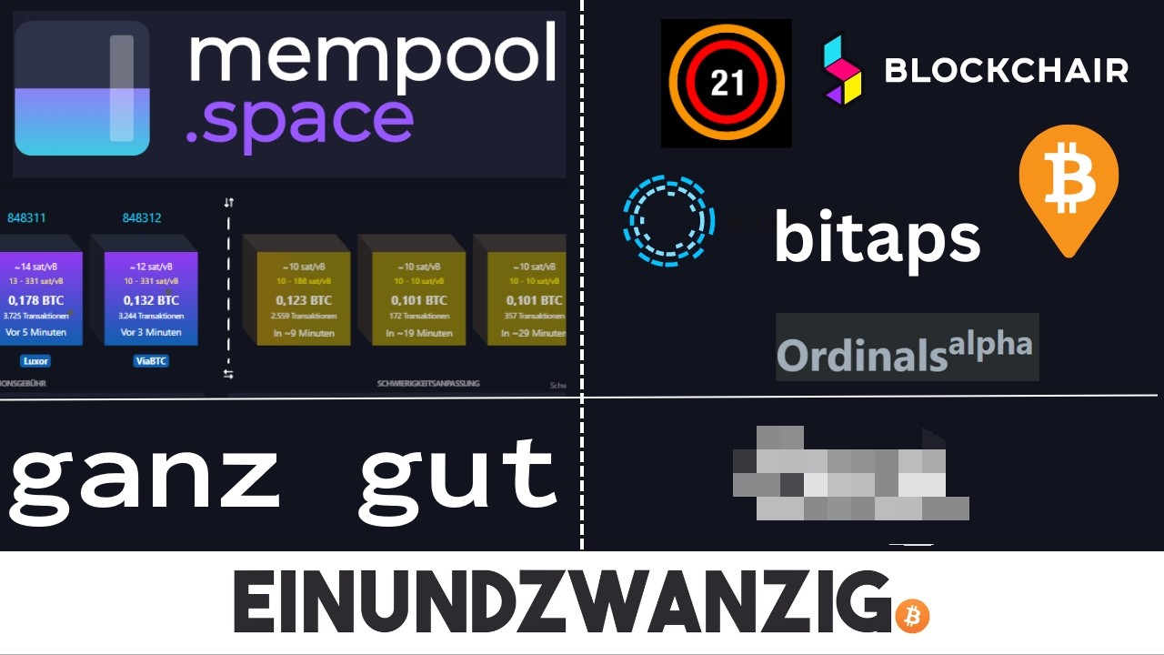 Blockchain Explorer Vergleich - YouTube