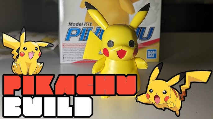 Pokémon Pikachu Model Kit by Bandai - Unboxing & Build 