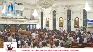 Junior High East Coast Spiritual Festivity Awards Ceremony, 08/08/2026