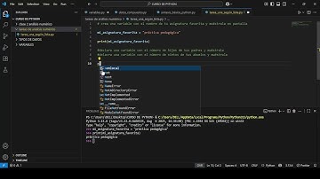 (Video 1) DECLARAR Y MOSTRAR VARIABLES EN VS CODE