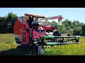 How Fast Can This Machine Harvest Rice? By Kubota Dc108X