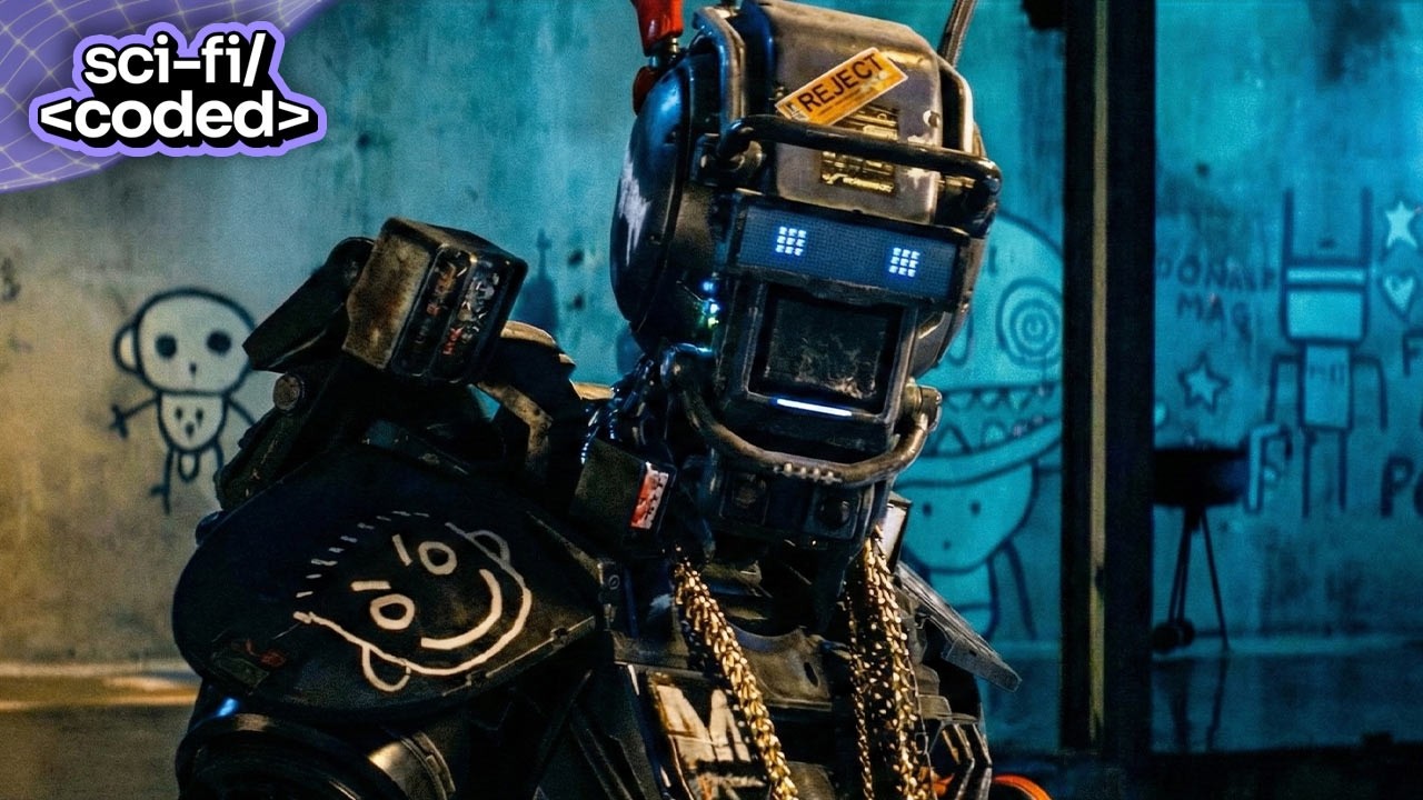 chappie (2015) - chappie transfers his consciousness - YouTube