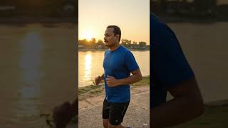 Running is a good exercise with a beautiful environment. #strange #strangesounds #strange