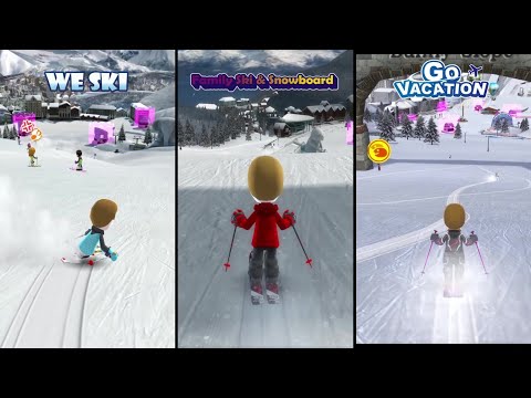 We Ski vs Family Ski & Snowboard vs Go Vacation | Direct Comparison