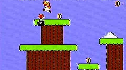 Super Mario Bros 2nd Playthrough Part 2 - Bowser Throws Hammers