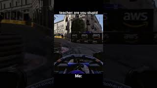 "I am stupid" #shorts #f1 #formula1 #f124 #f124gameplay #leclerc #baku #ps5 #smoothoperator