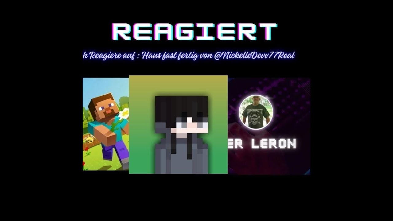 Ich reagiere auf Der_LERON Teil 1 YouTube