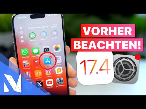 iOS 17.4 ist da! - Das müsst ihr VORHER beachten! | Nils-Hendrik Welk