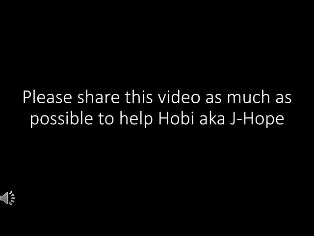 PLEASE HELP HOBI | AN EMERGENCY | SHARE THIS VIDEO AS MUCH AS POSSIBLE |#protecthobi class=