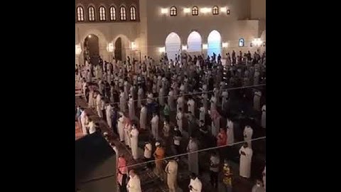 تلاوة قصيرة مرئية للشيخ خالد الجليل رمضان1442
