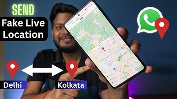 How to sent fake live location in Whatsapp | Whatsapp me galat location kaise bheje Location Changer