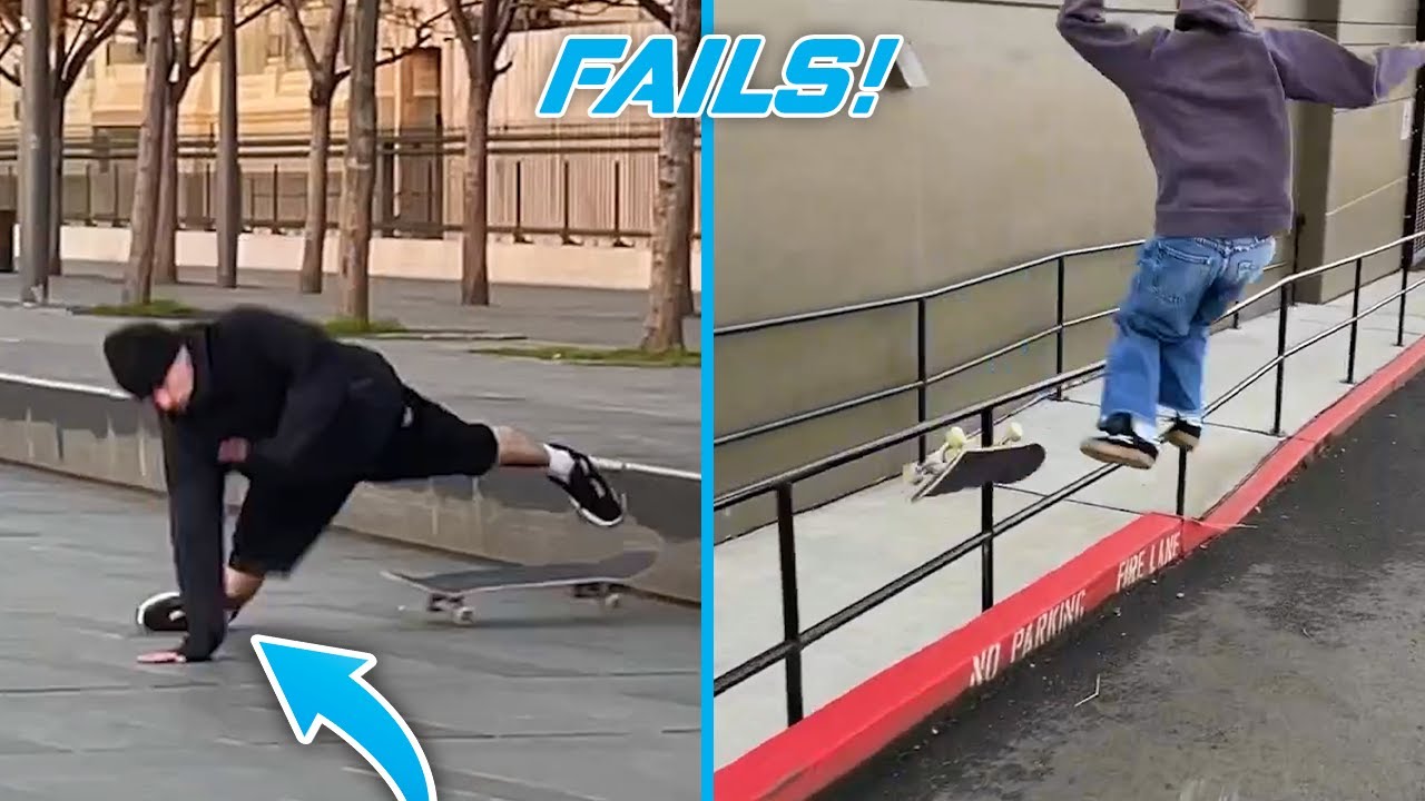 SKATEBOARDING ( EXTREME FAILS AND WINS ) ! EP 10 YouTube