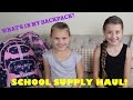 BACK TO SCHOOL | WHAT'S IN MY BACKPACK?!?