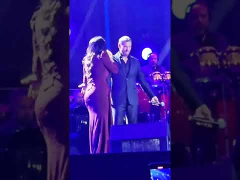 أغنية الليل كاظم الساهر و سهيلة بهجت حفلة القاهرة 2024