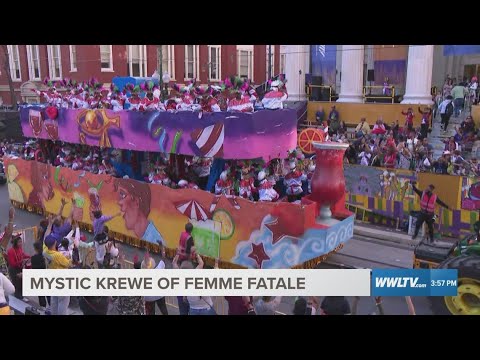 WATCH FULL REPLAY: Mystic Krewe of Femme Fatale in New Orleans - YouTube