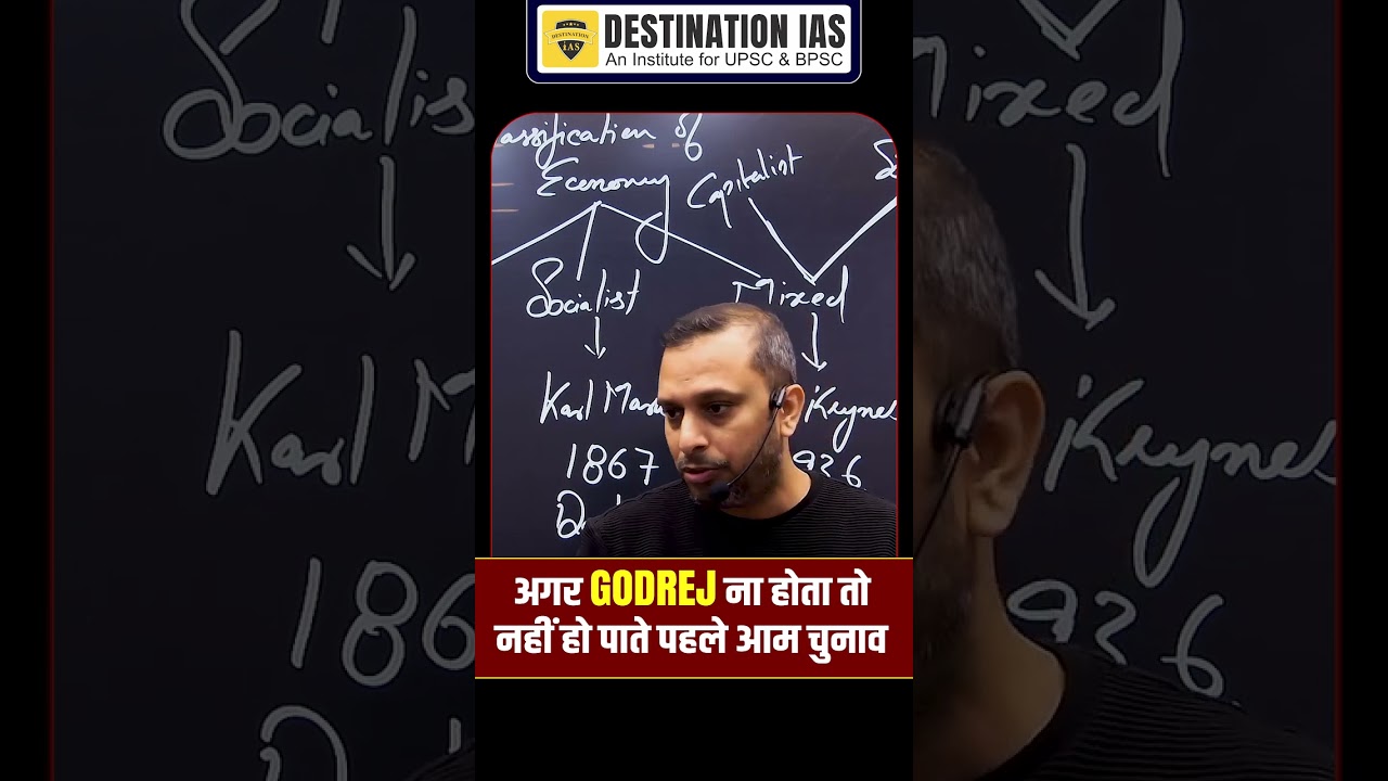 Ambani, Adani की सरकार है! | Capitalism vs Colonialism | ECONOMICS | DESTINATION IAS | Ganguly Sir