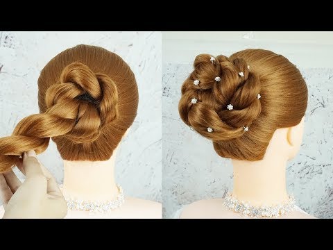 New Twisted Juda Hairstyle 2019  Messy Updo For Weddings Guest | Party Hairstyle For Girls