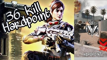 COD MOBILE : 36 kill Hardpoint Firing Range Gameplay