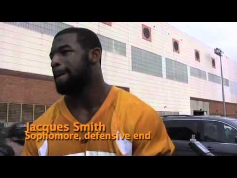 Players talk about first spring practice