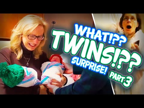 Twins!! Best funny & heart warming Twins pregnancy reveal 3| Talk about a family stimulus package!