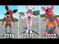 Foxy Game Evolution 2014-2022
