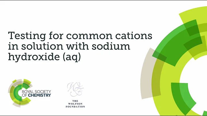 Practical skills assessment video - testing for cations using sodium hydroxide solution