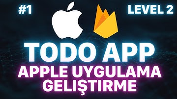 Proje Kurulumu - Apple Uygulama Geliştirme SwiftUI Dersleri ToDo App Serisi