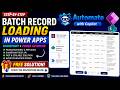 Your Power Apps is Slow? FIX It with Batch Record Loading! This Batch Loading Trick FIXES Everything