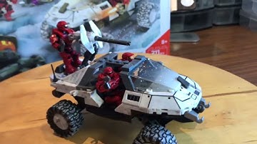 REPLAY Mega Construx HALO FDY52 Halo CTF ARCTIC WARTHOG 2016 #Mega #Halo #MegaConstrux #CTF #UNSC