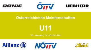 Österreichische Meisterschaften U11 Tag 2 Stream 1