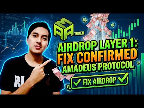 📢 [FIX : LAYER 1 AIRDROP] AMADEUS PROTOCOL‼️ AIRDROP TERBARU CONFIRMED‼️