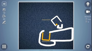 Brain It On! Level 48 solution